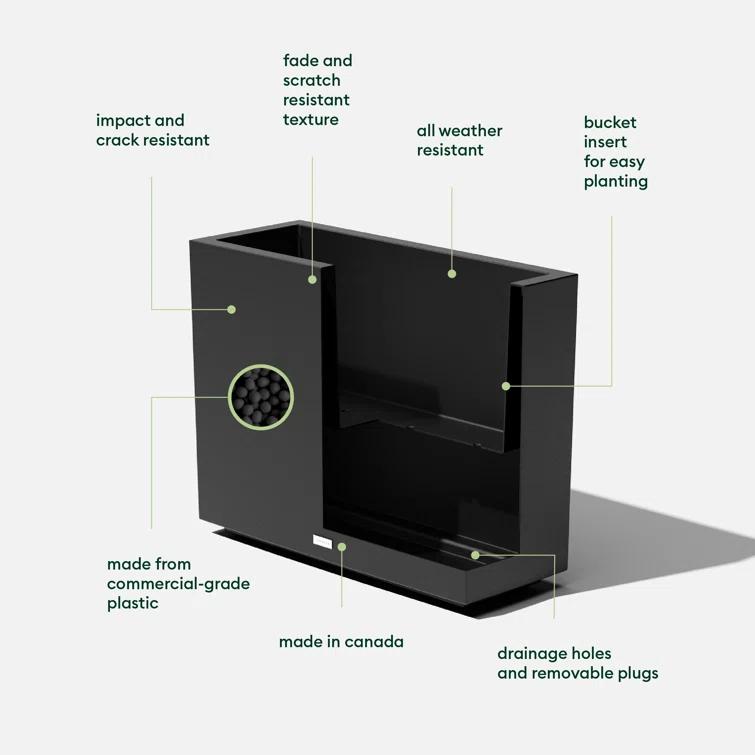 Block Series Span Planter