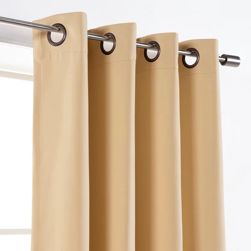 Best Home Fashion, Inc. Polyester Blackout Sliding Panel Pair (Set of 2)