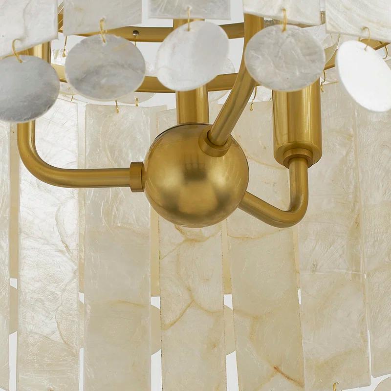 Coretta Chandelier - Natural / 16"