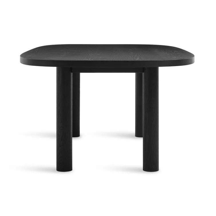 Blu Dot Good Times Oval Solid Wood Top Dining Table