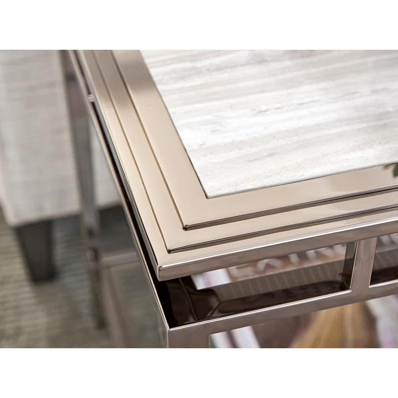 Ariana Athene Stainless End Table