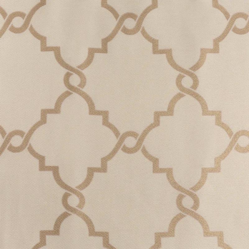 Madison Park Saratoga Fretwork Print Grommet Top Single Window Valance