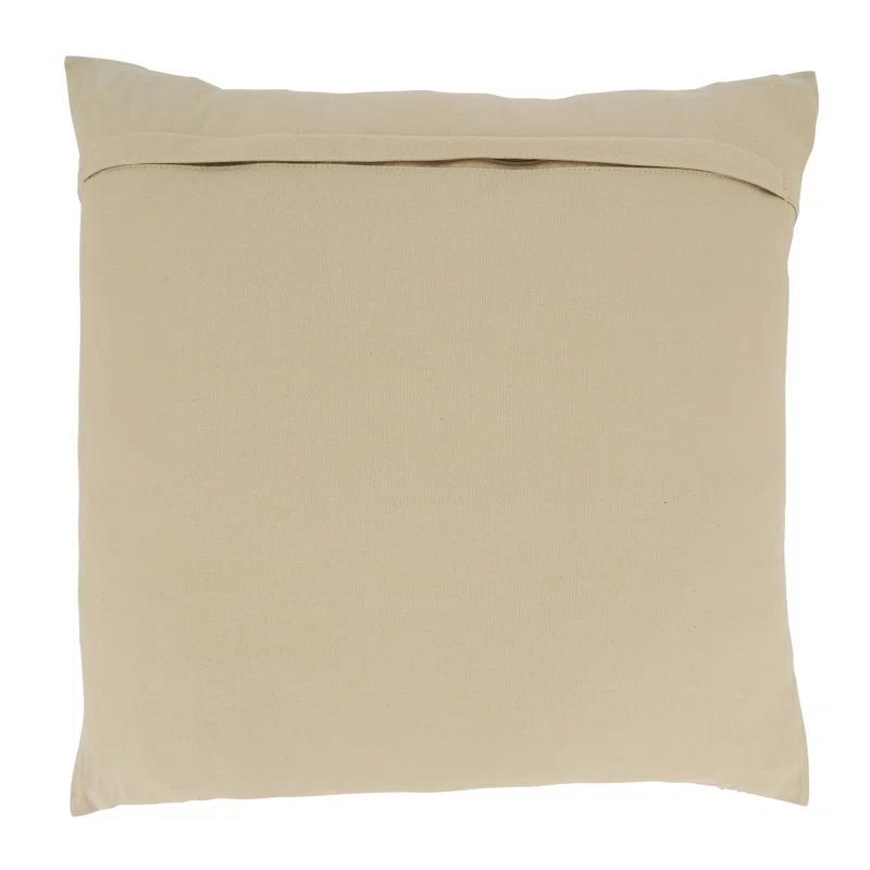 Reine Collection Striped Cotton Pillow Cover