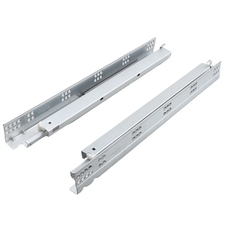 GlideRite Hardware 21" Full Extension Soft Close Undermount Drawer Slide Kit - 1 Pair