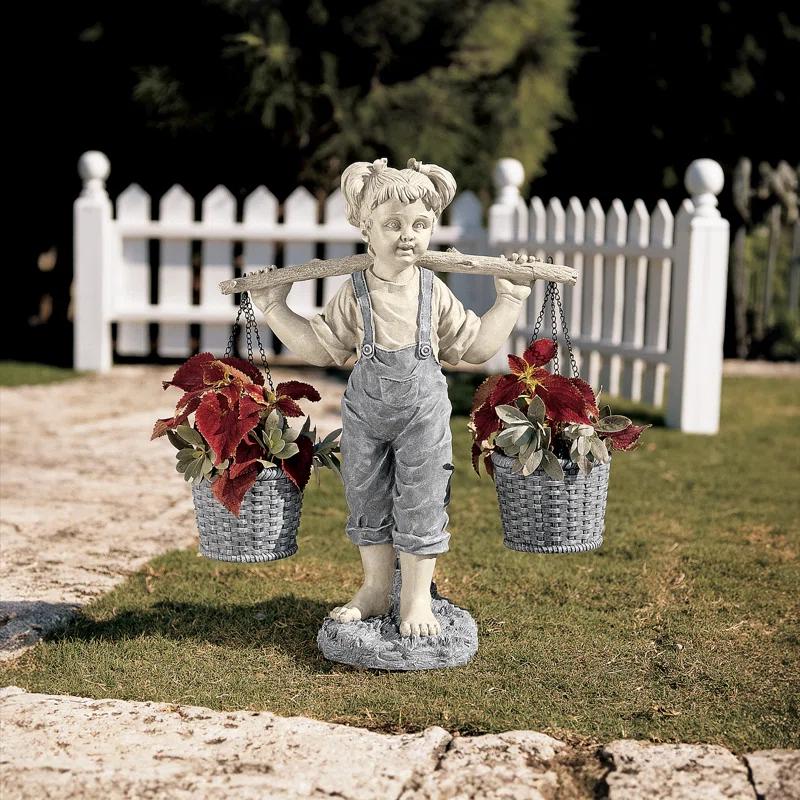 Design Toscano Flowers for Felicity Garden Statue