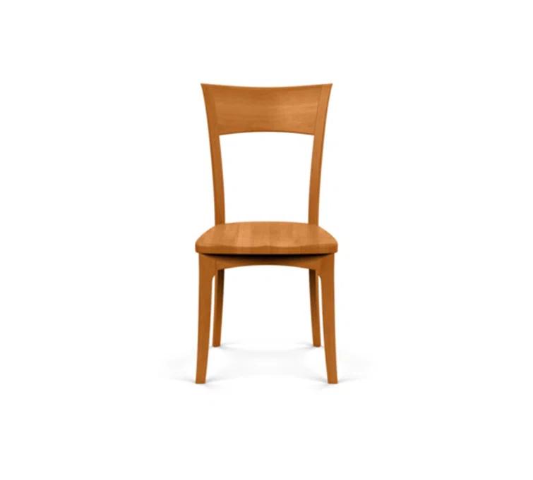 Ingrid 19.25'' H Upholstered Cherry Armchair