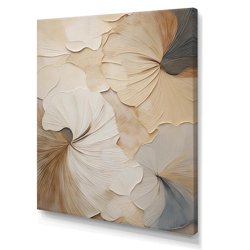" Beige Minimalism Elegance In Bloom "