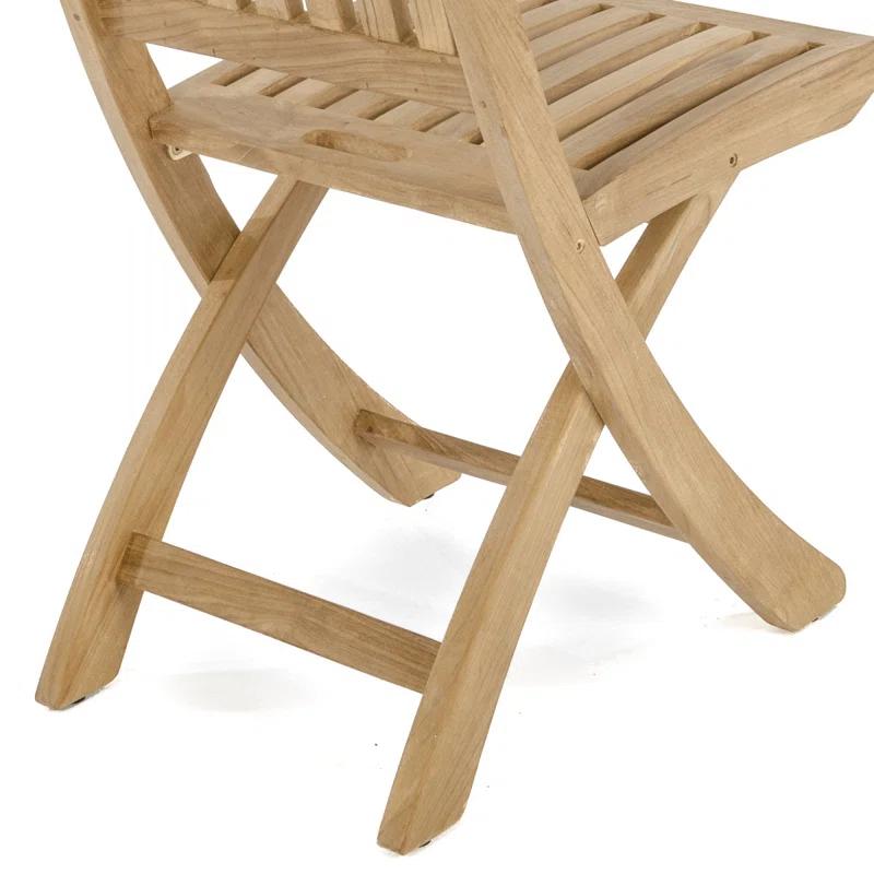 Westminster Teak Outdoor Folding Dining Side Chair