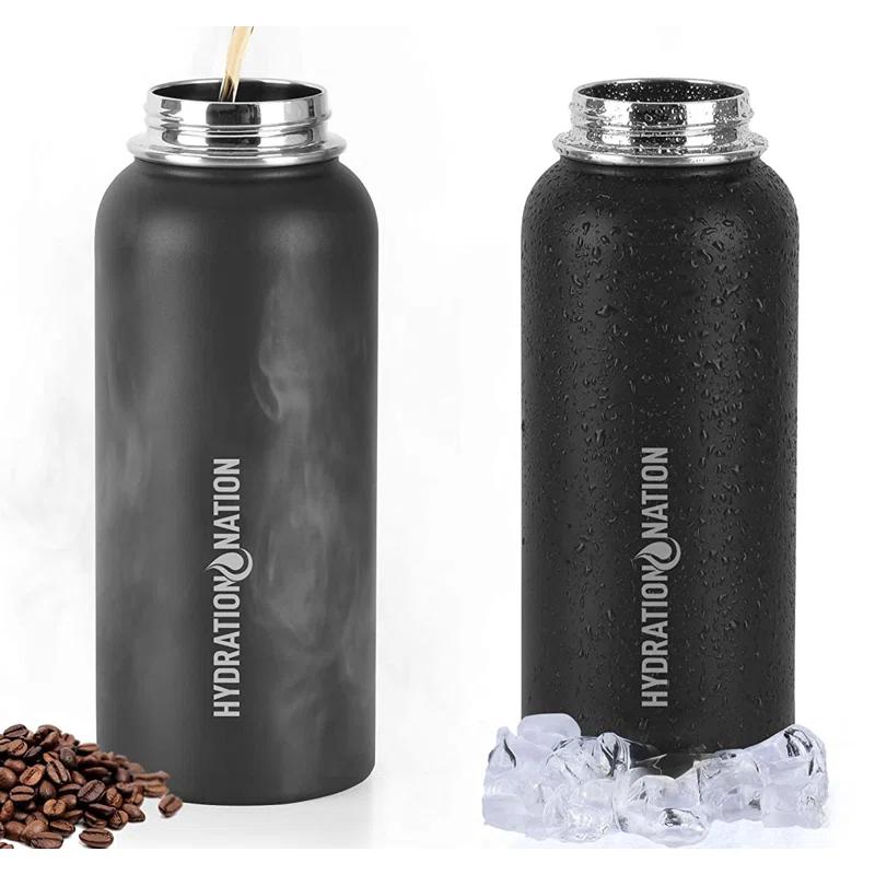 Zulay Kitchen Zulay Kitchen Stainless Steel Vacuum Insulated Water Bottle by Hydration Nation - 32 oz