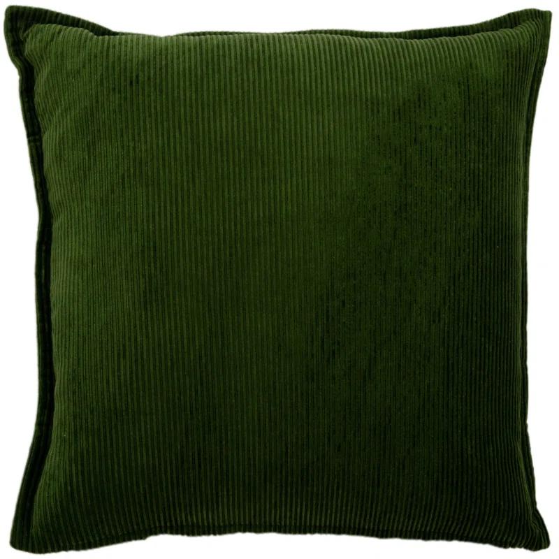 Textured Cotton Reversible Throw Pillow