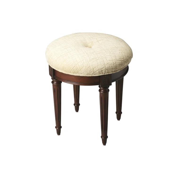 Butler Specialty Vanity Stool In Plantation Cherry