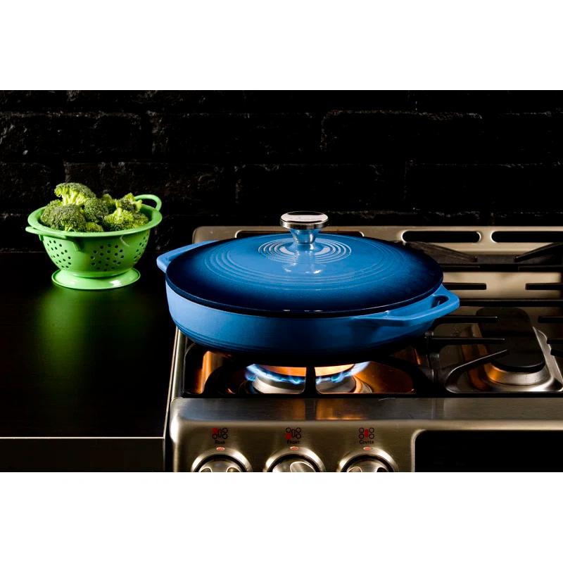 Lodge 3.6 Quart Enameled Cast Iron Casserole