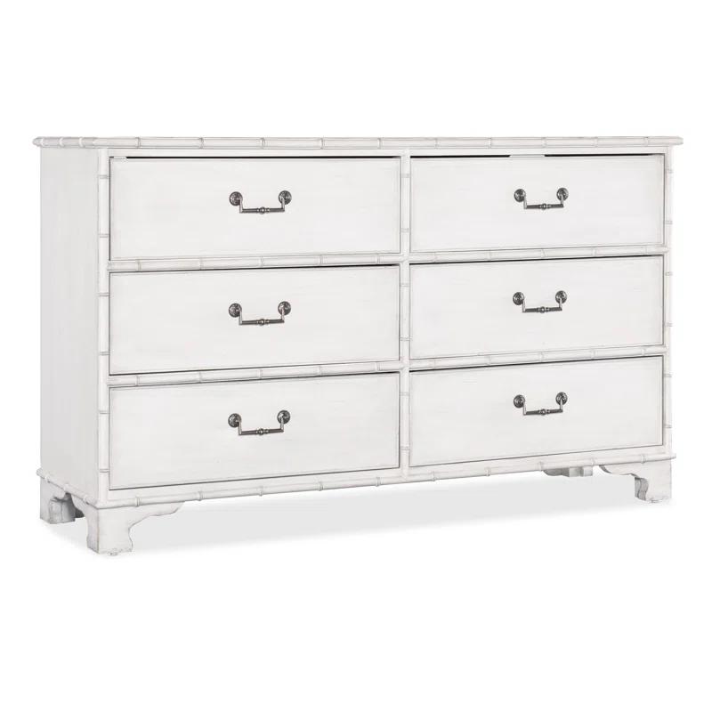 Hooker Furniture Charleston 64'' W 6 - Drawer Dresser