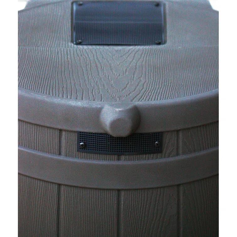Good Ideas Good Ideas Rain Wizard Whiskey Style Rain Barrel with Overflow and Spigot