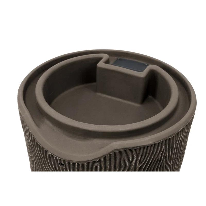 Good Ideas Good Ideas 50 Gallons Plastic Drainable Dual Overflow Planter Rain Barrel