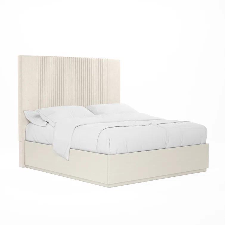 A.R.T. Blanc Upholstered Platform Bed