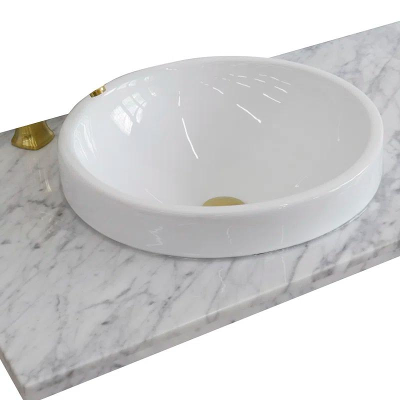 Bellaterra Home 43'' Single Bathroom Vanity Top with Sink