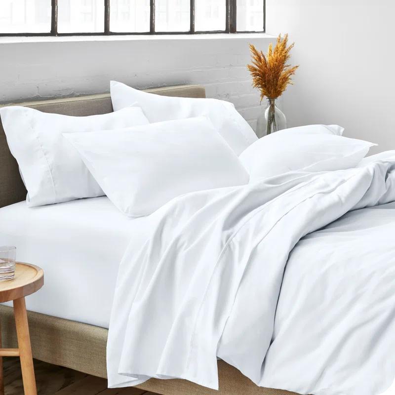 Bare Home Washed Microfiber Duvet Cover Set