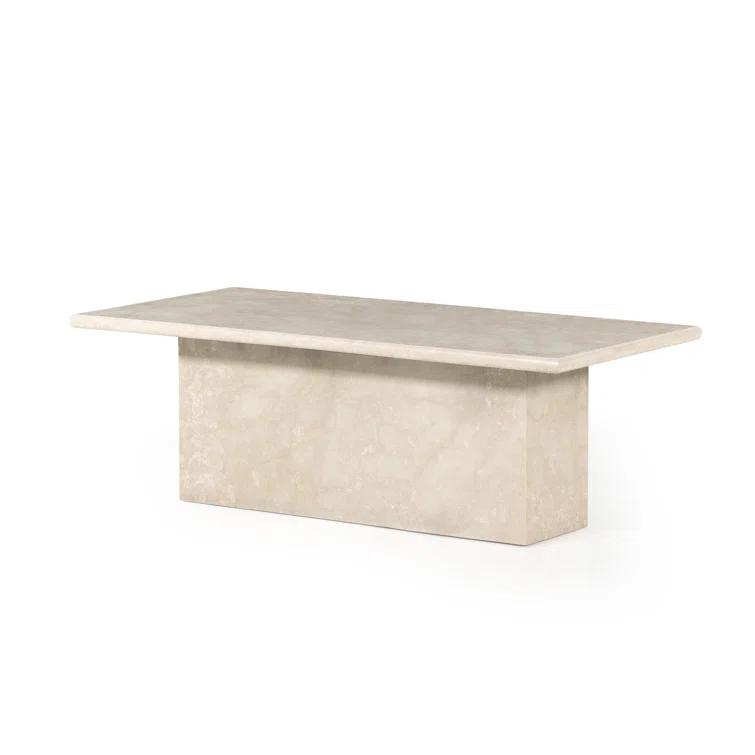 Leonel Coffee Table - Cream Marble