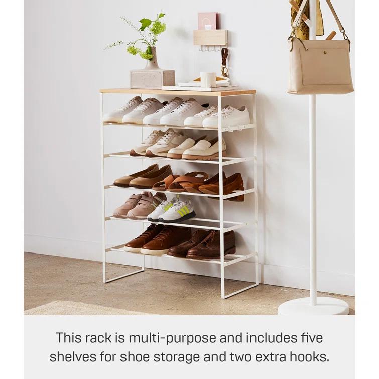 Yamazaki Tiered Shoe Rack