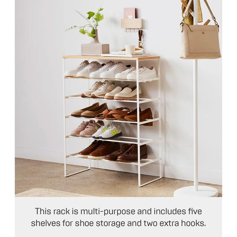 Yamazaki Tiered Shoe Rack