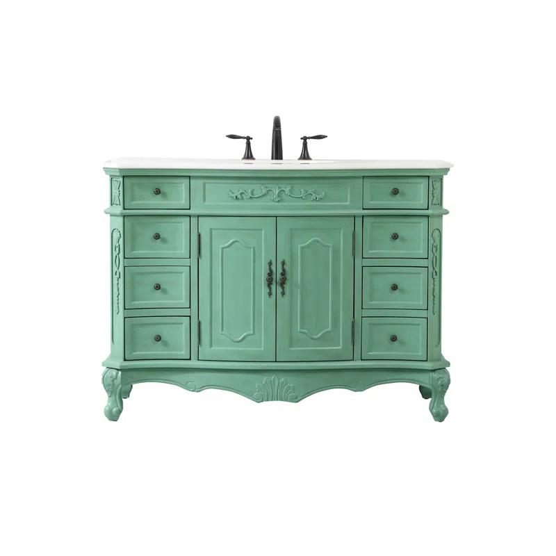 Elegant Kitchen and Bath Elegant Kitchen and Bath 48 Inch Single Bathroom Vanity
