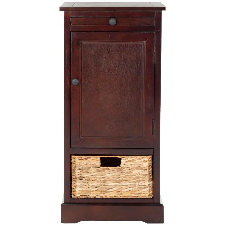 Winston Porter Solid Wood Accent Cabinet