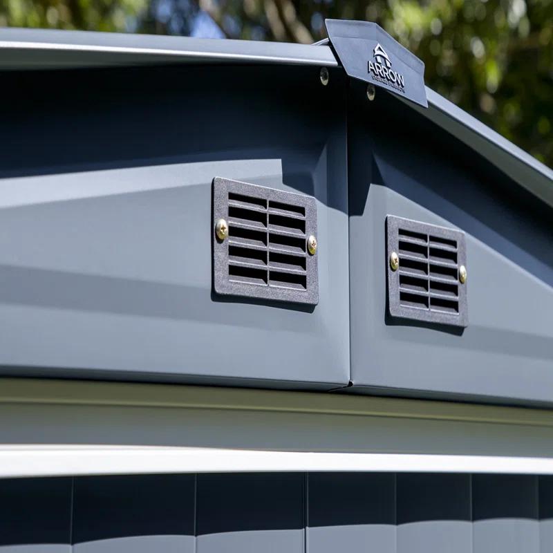 Arrow 3-In-1 Steel Utility Shed