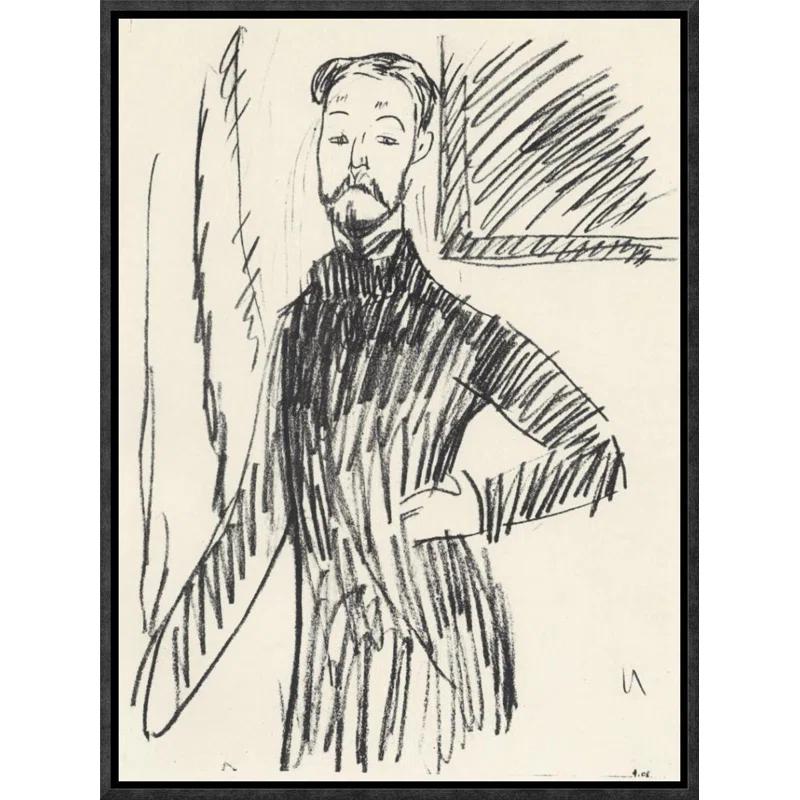 Paul Alexandre Portrait Giclee on Canvas Wall Art