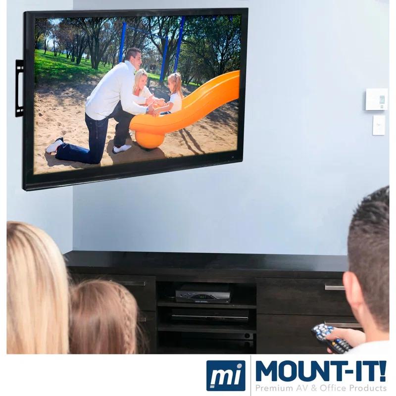 Mount-it Mount-It Corner TV Mount | Premium Swivel Full Motion Caddy Corner Wall Bracket For 37 - 63 in. TVs