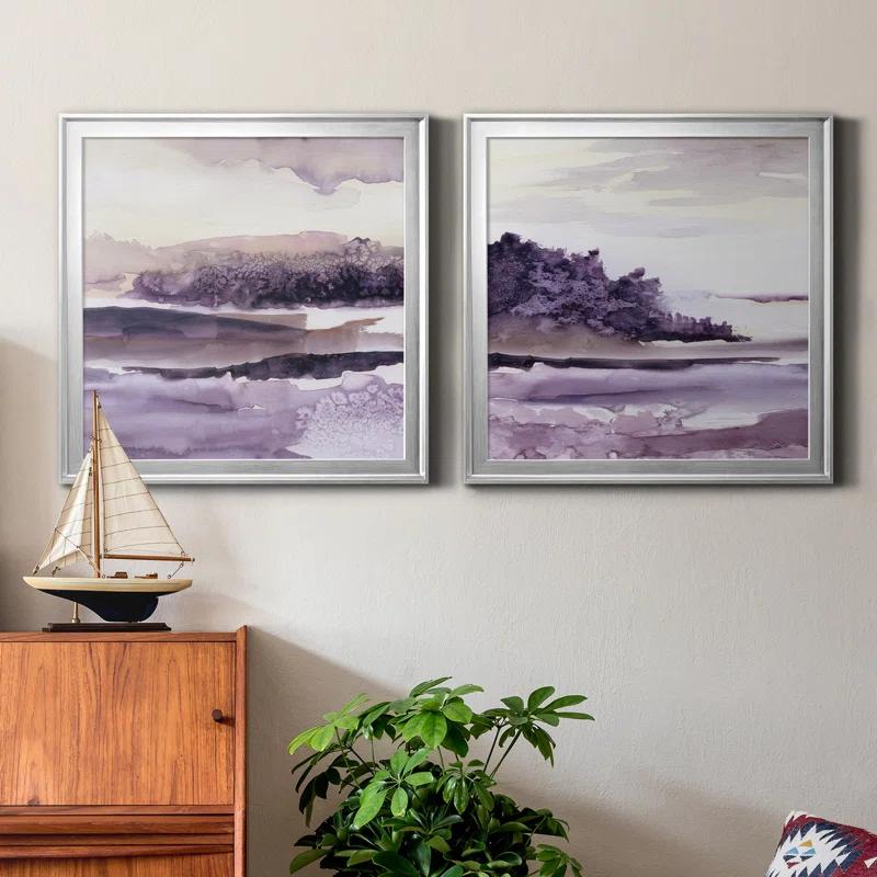 Wrought Studio™ " Plum Grove I " 2 - Pieces Painting Print