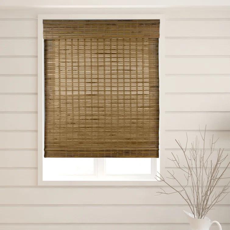 Arlo Blinds Arlo Blinds Dali Native Sheer Bamboo Roman Shades