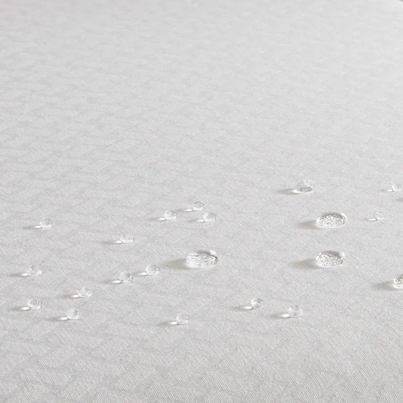 Sealy Baby Sealy Baby Cotton Comfort Waterproof 3-Sided Contoured Baby Diaper Changing Pad for Dresser or Changing Table, Baby Changing Pad - White, 32” x 16”