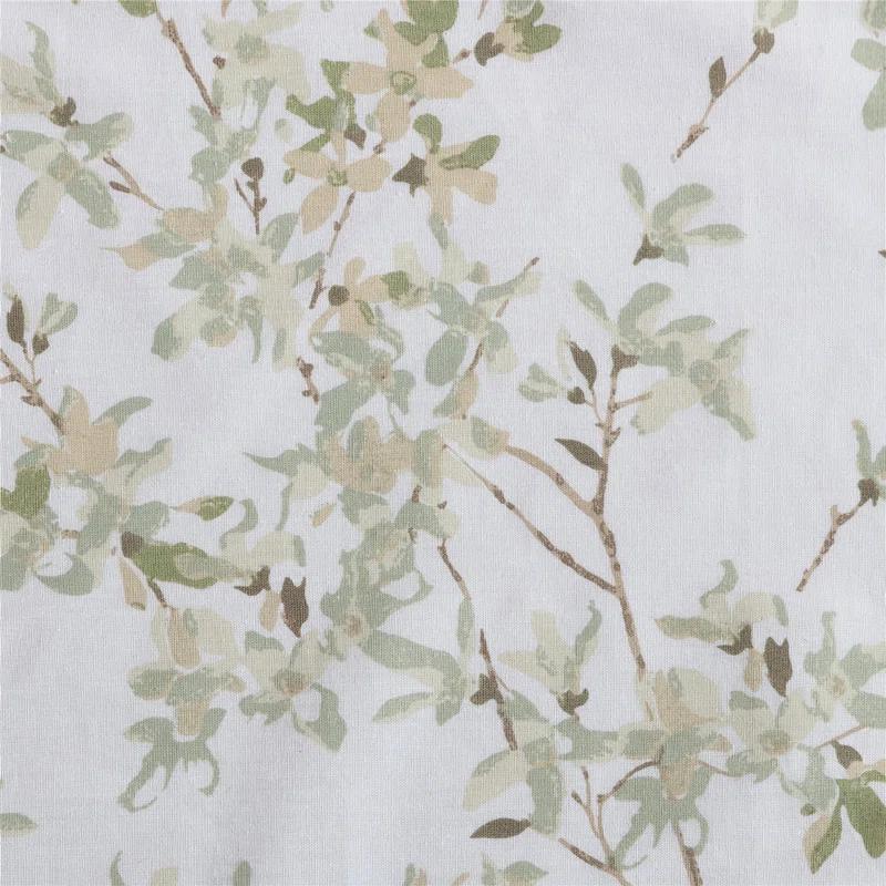 Laura Ashley Laura Ashley Lindy Cotton Pole Top Green Window Valance