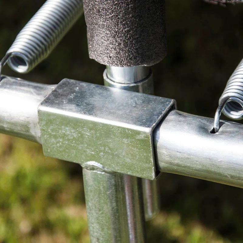 YJ USA 15' Round Backyard Trampoline with Safety Enclosure