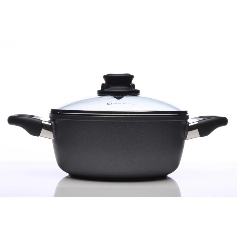 Swiss Diamond Round Non-Stick Casserole