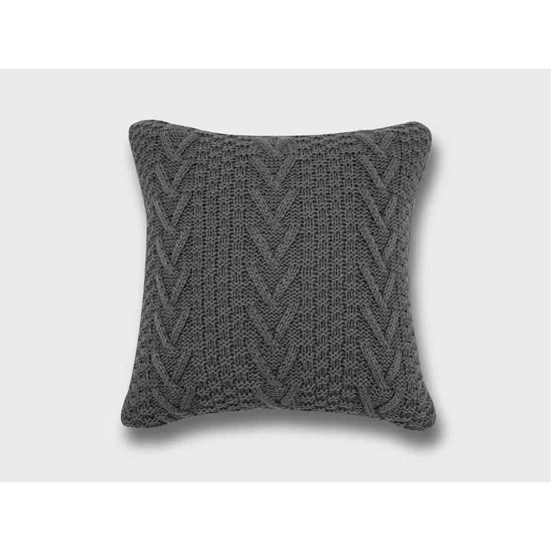 EverGrace Ratree Chunky Reversible Throw Pillow