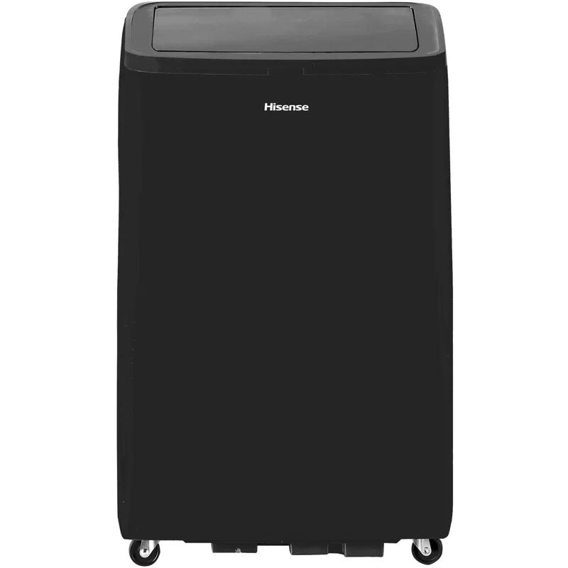HiSense Hisense 10,000 BTU Smart Portable Inverter Air Conditioner with Quiet, High Efficiency Operation and Wi-fi Controls, AC Unit for Apartment, Living Room, Medium Rooms up to 450 Square Feet in Black