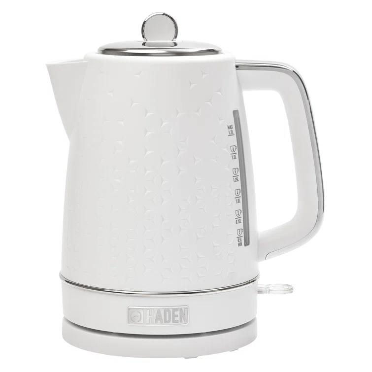 HADEN Starbeck White Electric Tea Kettle