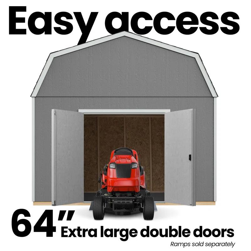 Handy Home Hudson Wood Storage Shed