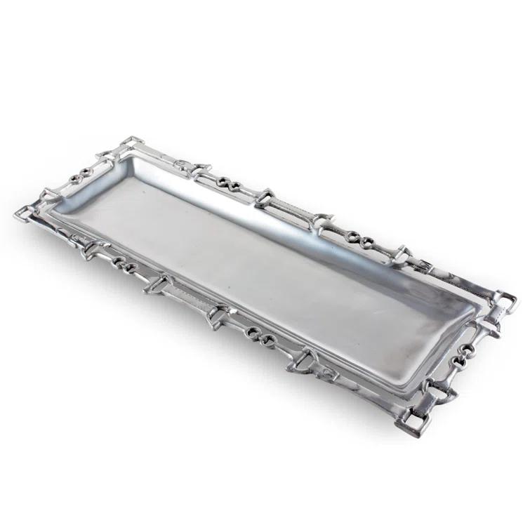 Arthur Court Designs Equestrian Metal Tray