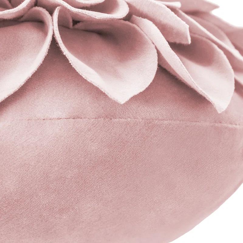 JWH 3D Floral Throw Pillow Floral Throw Pillow