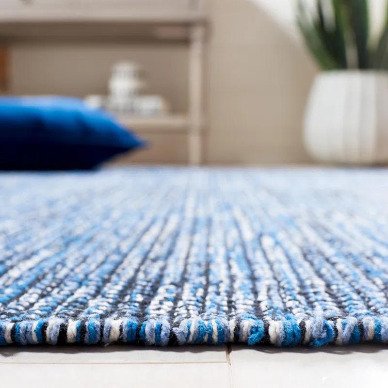 Waloo Hand Woven Cotton Chevron Rug