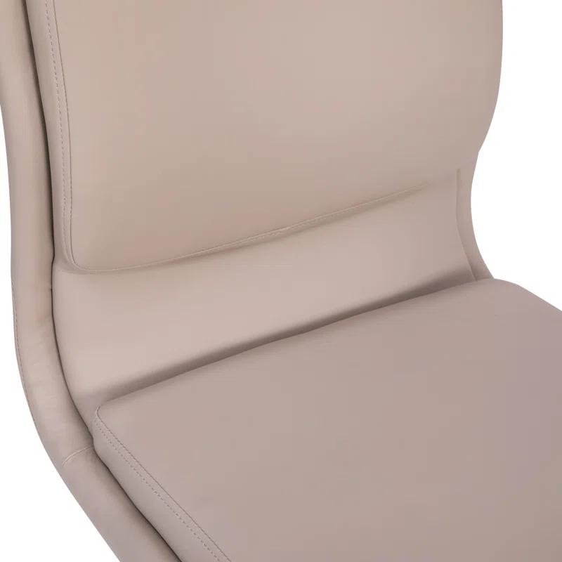Flash Furniture Mid-Back Armless Office Task Chair with Metal 5-Star Base