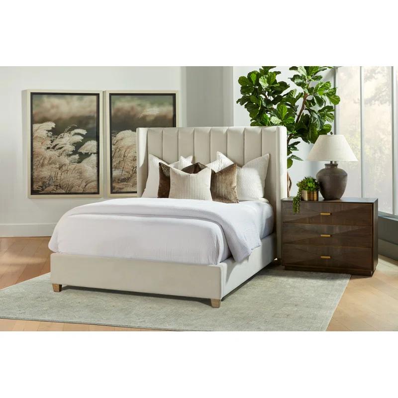 Everly Quinn Taiyab Upholstered Platform Bed