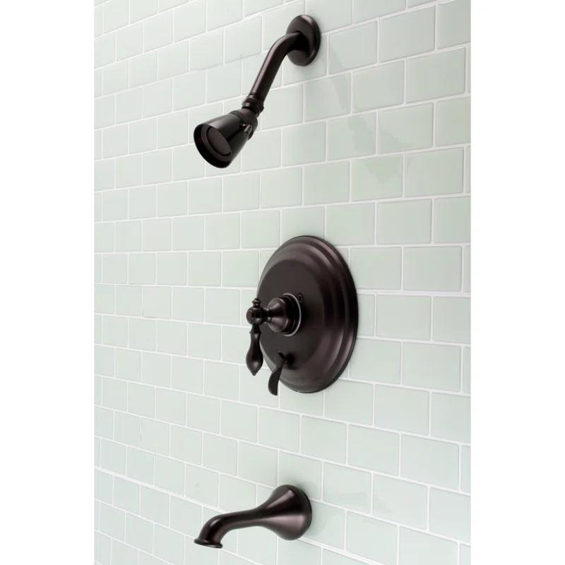 Kingston Brass KB36350ACL Kingston Brass American Classic Single-Handle Pressure Balanced Tub and Shower Faucet