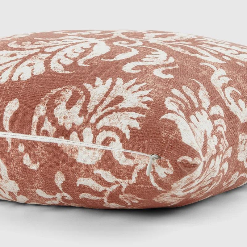 Cotton Throw Square Pillow Cover & Insert