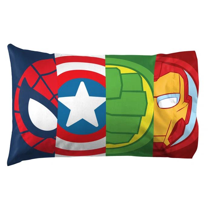 Marvel Marvel Superhero Adventures Double Team 4 Piece Twin Bed Set