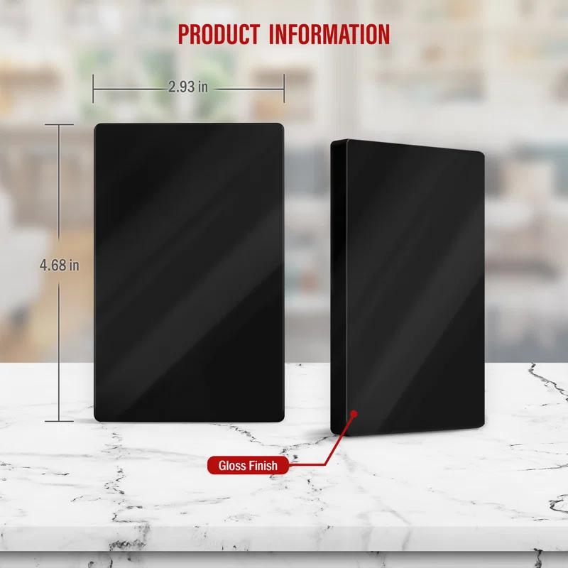 Enerlites No Subject 1 - Gang Blank Standard Wall Plate