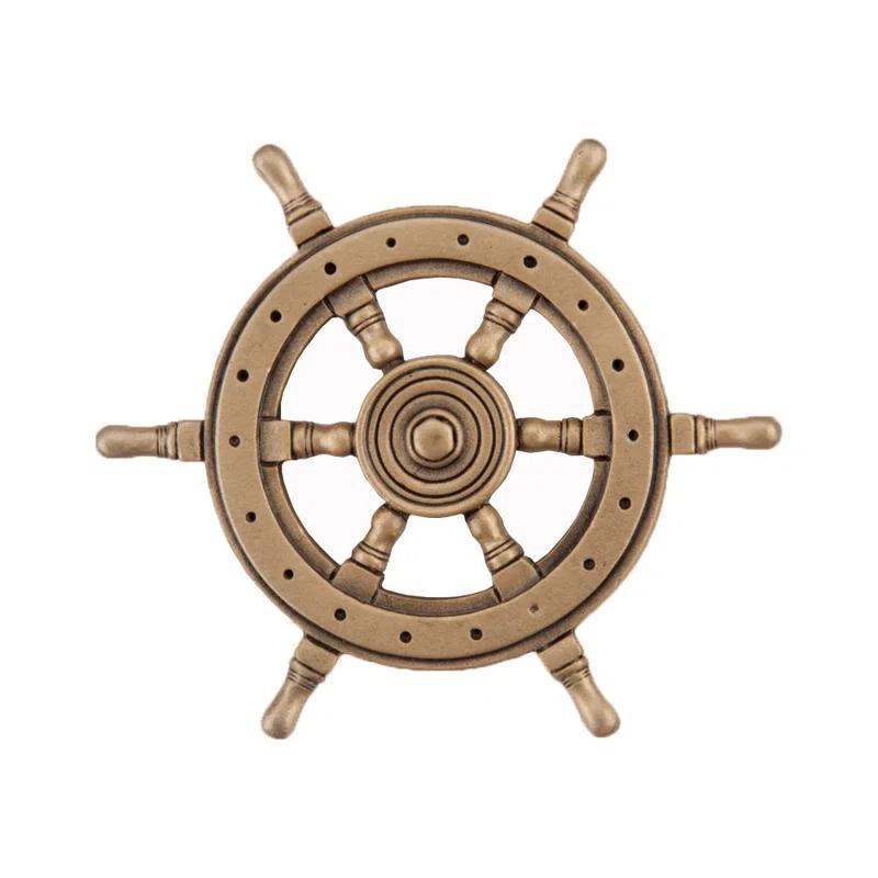 Acorn Ship's Wheel Cabinet Knob